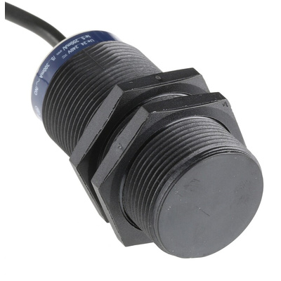 Telemecanique Sensors Inductive Barrel-Style Proximity Sensor, M30 x 1.5, 15 mm Detection, 20 → 264 V ac/dc, IP68