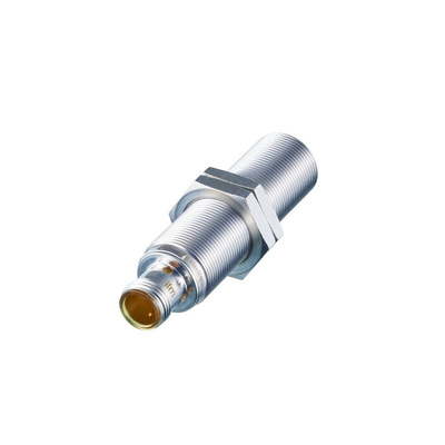 ifm electronic Inductive Barrel-Style Proximity Sensor, M18 x 1, 8 mm Detection, PNP & NPN Output, 10 → 36 V dc,