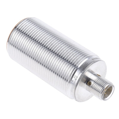 ifm electronic Inductive Barrel-Style Proximity Sensor, M30 x 1.5, 15 mm Detection, PNP & NPN Output, 10 → 36 V