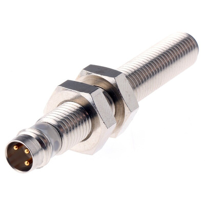 BALLUFF Inductive Barrel-Style Proximity Sensor, M8 x 1, 4 mm Detection, NPN Output, 10 → 30 V dc, IP67