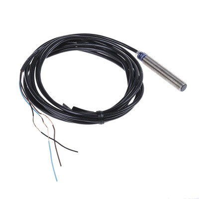 Telemecanique Sensors Inductive Barrel-Style Proximity Sensor, M8 x 1, 2.5 mm Detection, PNP Output, 12 → 48 V