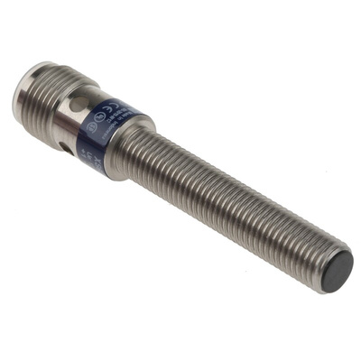 Telemecanique Sensors Inductive Barrel-Style Proximity Sensor, M8 x 1, 2.5 mm Detection, PNP Output, 12 → 48 V