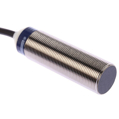 Telemecanique Sensors Inductive Barrel-Style Proximity Sensor, M18 x 1, 8 mm Detection, 20 → 264 V ac/dc, IP69K