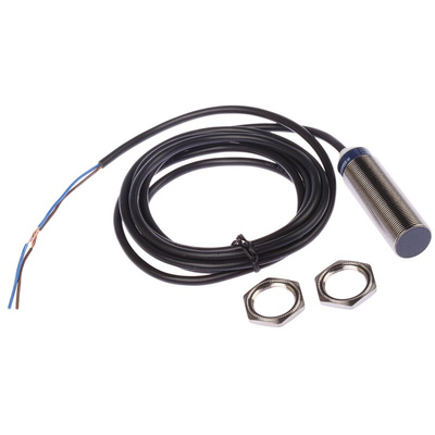 Telemecanique Sensors Inductive Barrel-Style Proximity Sensor, M18 x 1, 8 mm Detection, 20 → 264 V ac/dc, IP69K