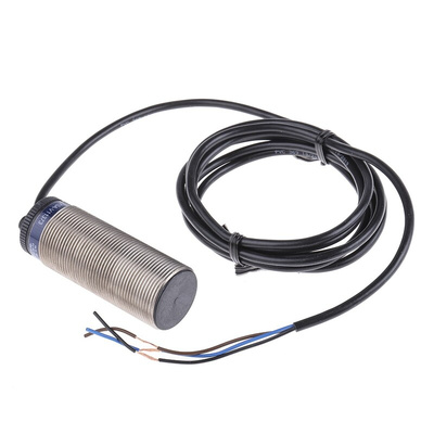 Telemecanique Sensors Inductive Barrel-Style Proximity Sensor, M30 x 1.5, 10 mm Detection, PNP Output, 12 → 48 V