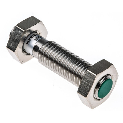 Baumer Inductive Barrel-Style Proximity Sensor, M8 x 1, 2 mm Detection, PNP Output, 10 → 30 V dc, IP67