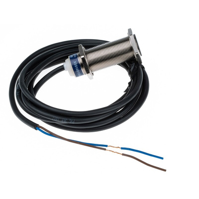 Telemecanique Sensors Inductive Barrel-Style Proximity Sensor, M18 x 1, 5 mm Detection, 12 → 48 V dc, IP65, IP68