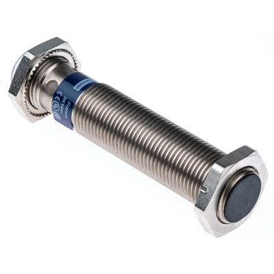 Telemecanique Sensors Inductive Barrel-Style Proximity Sensor, M12 x 1, 2 mm Detection, PNP & NPN Output, 10 →