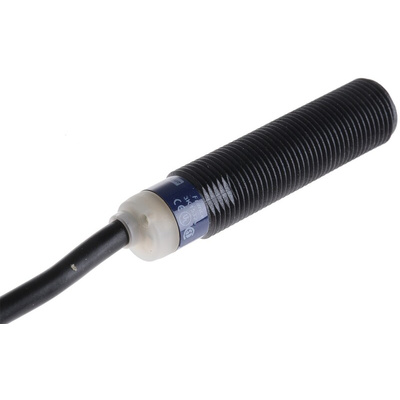 Telemecanique Sensors Inductive Barrel-Style Proximity Sensor, M12 x 1, 4 mm Detection, PNP & NPN Output, 10 →