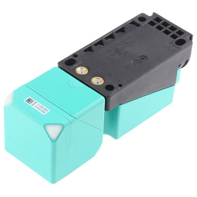 Pepperl + Fuchs Inductive Block-Style Proximity Sensor, 40 mm Detection, NPN Output, 10 → 30 V dc, IP69K