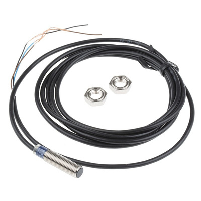 Telemecanique Sensors Inductive Barrel-Style Proximity Sensor, M8 x 1, 2.5 mm Detection, PNP Output, 10 → 36 V