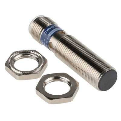 Telemecanique Sensors Inductive Barrel-Style Proximity Sensor, M12 x 1, 4 mm Detection, PNP Output, 10 → 36 V