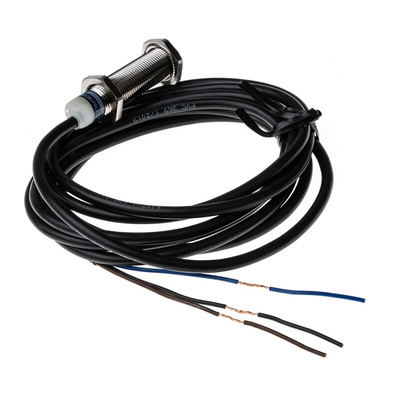 Telemecanique Sensors Inductive Barrel-Style Proximity Sensor, M12 x 1, 4 mm Detection, PNP Output, 12 → 48 V