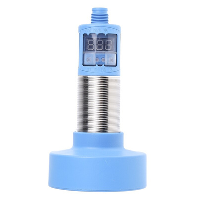 Sick Ultrasonic Barrel-Style Proximity Sensor, M30 x 1.5, 600 → 6000 mm Detection, PNP Output, 9 → 30 V