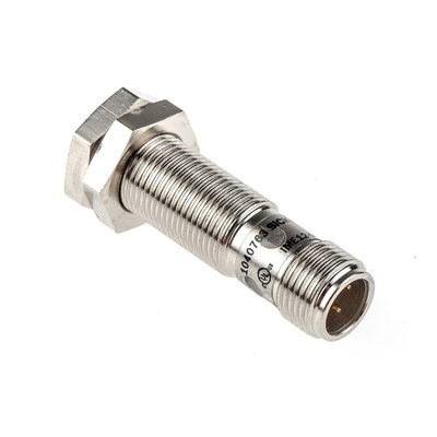 Sick Inductive Barrel-Style Proximity Sensor, M12 x 1, 4 mm Detection, PNP Output, 10 → 30 V dc, IP67