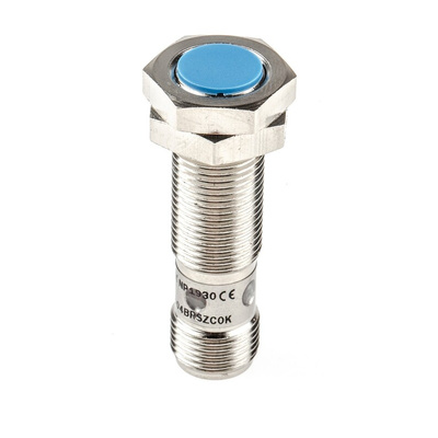 Sick Inductive Barrel-Style Proximity Sensor, M12 x 1, 4 mm Detection, PNP Output, 10 → 30 V dc, IP67