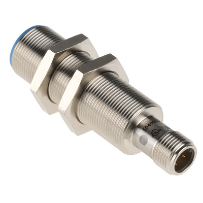 Sick Inductive Barrel-Style Proximity Sensor, M18 x 1, 8 mm Detection, PNP Output, 10 → 30 V dc, IP67