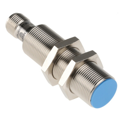 Sick Inductive Barrel-Style Proximity Sensor, M18 x 1, 8 mm Detection, PNP Output, 10 → 30 V dc, IP67