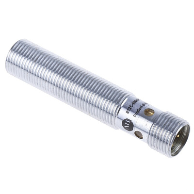 Allen Bradley Inductive Barrel-Style Proximity Sensor, M12 x 1, 6 mm Detection, PNP Output, 10 → 30 V dc, IP67