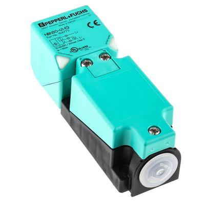 Pepperl + Fuchs Inductive Block-Style Proximity Sensor, 30 mm Detection, PNP Output, 10 → 30 V dc, IP68, IP69K