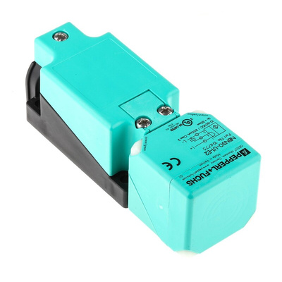 Pepperl + Fuchs Inductive Block-Style Proximity Sensor, 30 mm Detection, PNP Output, 10 → 30 V dc, IP68, IP69K