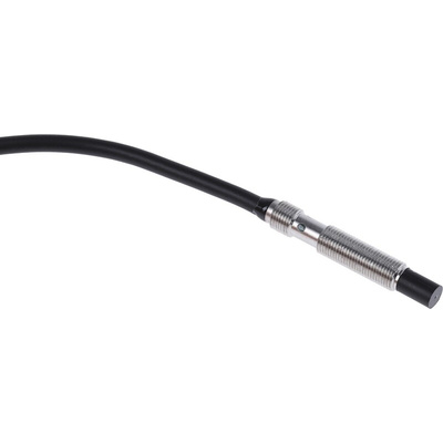 Omron Inductive Barrel-Style Proximity Sensor, M5 x 0.5, 3 mm Detection, PNP Output, 10 → 30 V dc, IP67