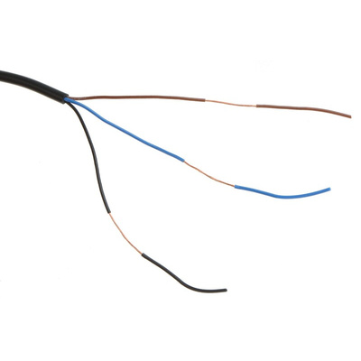 Omron Inductive Barrel-Style Proximity Sensor, M4 x 0.5, 0.8 mm Detection, PNP Output, 10 → 30 V dc, IP67
