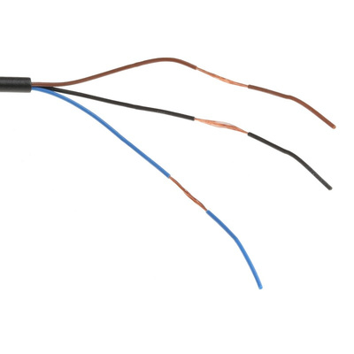 Omron Inductive Barrel-Style Proximity Sensor, M5 x 0.5, 1.2 mm Detection, NPN Output, 10 → 30 V dc, IP67