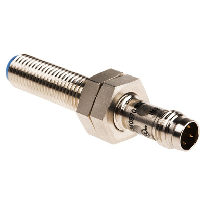 Sick Inductive Barrel-Style Proximity Sensor, M8 x 1, 2 mm Detection, PNP Output, 10 → 30 V dc, IP67