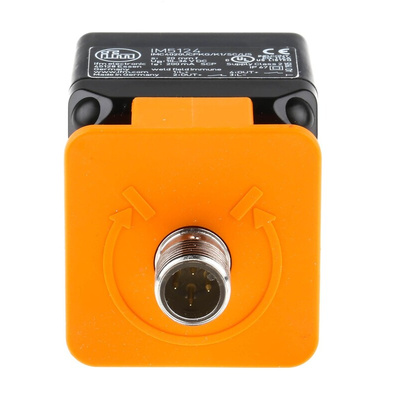 ifm electronic Inductive Block-Style Proximity Sensor, 20 mm Detection, PNP Output, 10 → 36 V dc, IP67