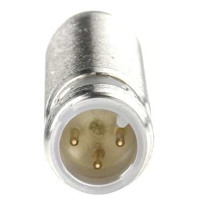 BALLUFF Inductive Barrel-Style Proximity Sensor, M12 x 1, 10 mm Detection, PNP Output, 10 → 30 V dc, IP67