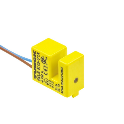 Turck Inductive Slot-Style Proximity Sensor, 3.5 mm Detection, NAMUR Output, 8.2 V dc, IP67