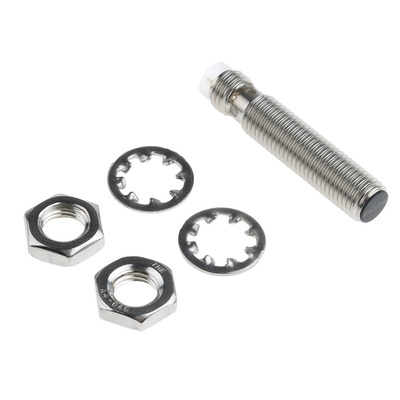 BALLUFF Inductive Barrel-Style Proximity Sensor, M8 x 1, 2 mm Detection, PNP Output, 10 → 30 V dc, IP67
