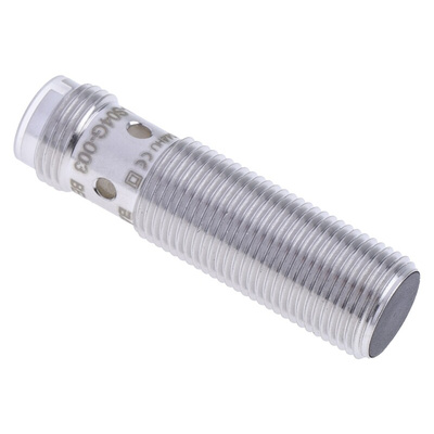 BALLUFF Inductive Barrel-Style Proximity Sensor, M12 x 1, 4 mm Detection, PNP Output, 10 → 30 V dc, IP68