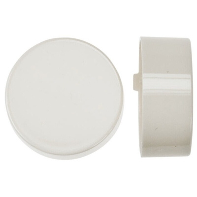 Molveno White Push Button Cap for Use with Push Button Switch