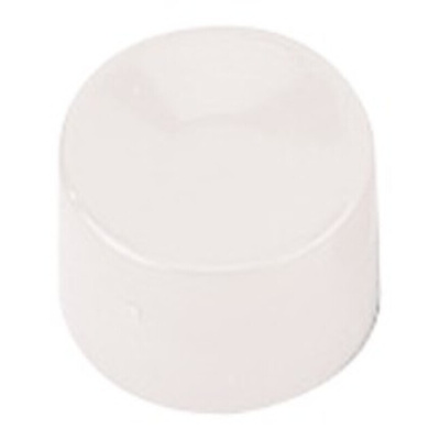 APEM White Push Button Cap for Use with Apem 9600 Series (Sub-Miniature Panel Mount Switch)
