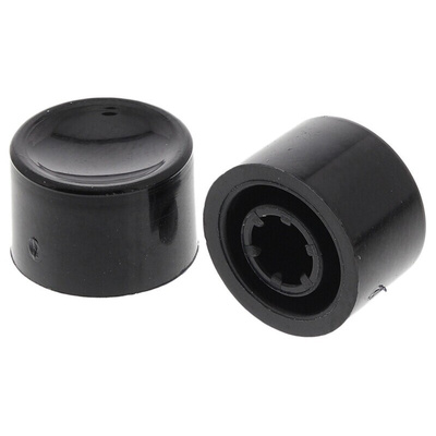 C & K Black Push Button Cap for Use with E010 Series (sealed Momentary Push Button Switch)