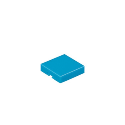 NKK Switches Blue Push Button Cap for Use with UB Series Non-Illuminated Pushbuttons, 12 x 12 x 3mm