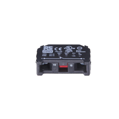 RS PRO Contact Block, 230V, 1NC