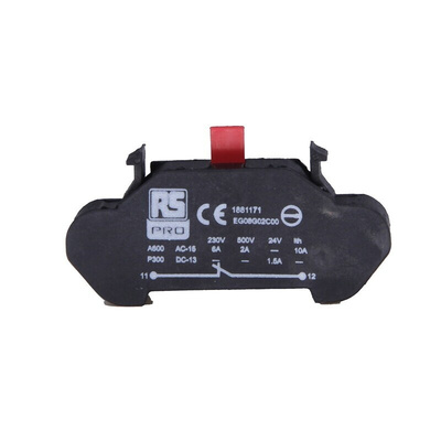 RS PRO Contact Block, 1NC