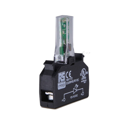 RS PRO Light Block - Green, 110 V ac