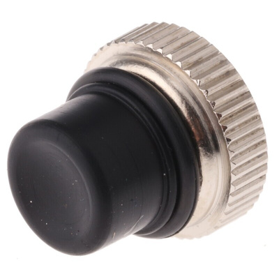 APEM Black Push Button Boot for Use with Series K and X408