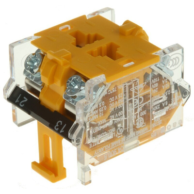 EAO Contact Block for Use with 04 Series, 500V ac, 1CO