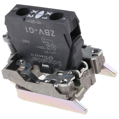 Schneider Electric Harmony XB4 Series Light Block, 110 → 120V