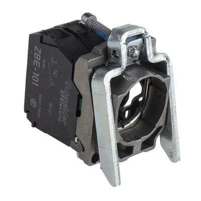 Schneider Electric Harmony XB4 Series Contact & Light Block, 250V, SPST