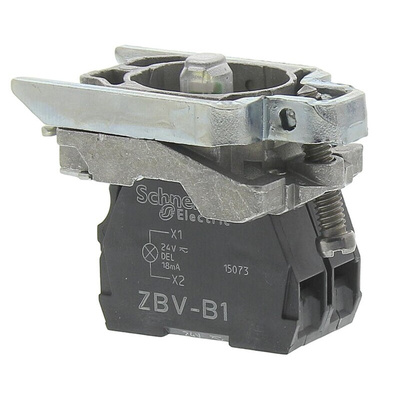 Schneider Electric Harmony XB4 Series Contact & Light Block, 24V ac/dc, SPST