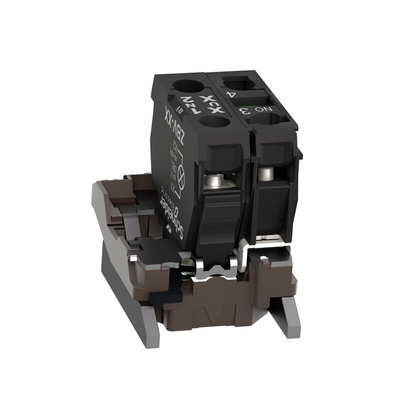 Schneider Electric Harmony XB4 Series Contact & Light Block, 24V ac/dc, SPST