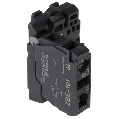 Schneider Electric Harmony XB5 Series Contact Block, SPST
