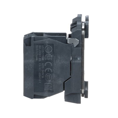 Schneider Electric Harmony XB5 Series Contact Block, 600V, SPST