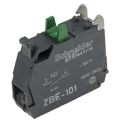 Schneider Electric Harmony XB Series Contact Block, SPST